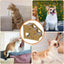 3-Tier Wooden Pet Steps with Non-Slip Surface, Perfect for Small Dogs & Cats to Access Couches and Beds Safely
