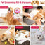 Pet Grooming Vacuum, Dog Hair Vacuum Groomer, Multi-Functional Pet Grooming Kits Dog Hair Vacuum For Dogs, Cats & More
