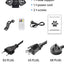 KEMAX Mini Beam 100W LED Mobile Head RGBW 6Arm Strobe Disco Party Light DMX DJ Accessories Nightclub Robot Stage Effect Light