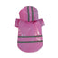 Dog Raincoat Pet Waterproof Clothes Reflective Puppy Raincoats Chihuahua Rainjacket Bulldog Cape Poncho Costume Dogs Rainwear