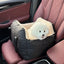 Portable Dog Car Seat Bed Booster Washable Home Cat Nest with Storage Pockets Soft Nest for Small Dogs And Cats Puppy Carrie