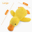 Dog Toy Plush Companion Sleeping Duck Anti Biting Molar Cleaning Relief Boring Duck Sound Pet Toy