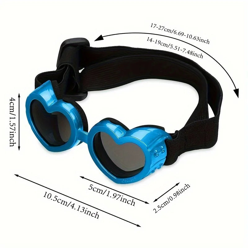 1pc Pet Glasses, Dog Supplies, Goggles, Sun Protection, UV Protection, Dog Sunglasses, Cat Sunglasses