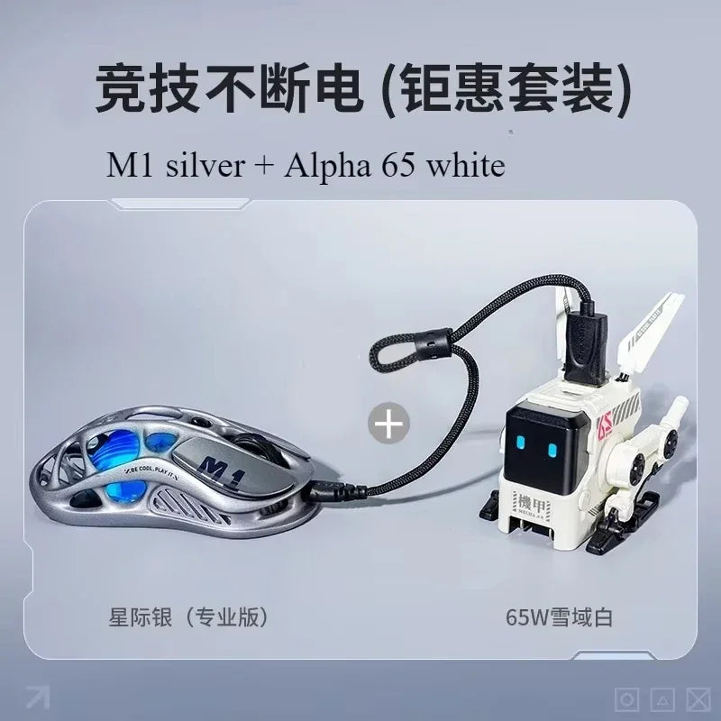 Gravastar M1/M2/Mercury X Pro Mouse Wireless Three Mode Magnesium Alloy Lightweight RGB Hollow Customized E-sports Gamer Mice