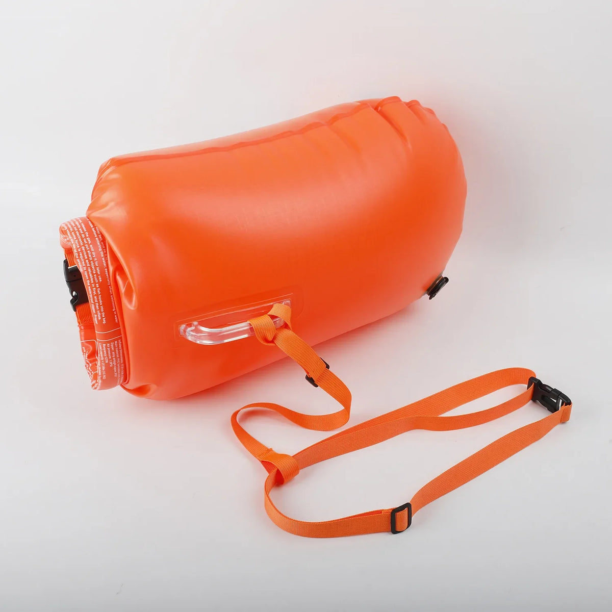 Outdoor Swimming Buoy Swim Float Dry Bag with Waist Belt Waterproof PVC Storage Bag Touch Screen for Water Sports