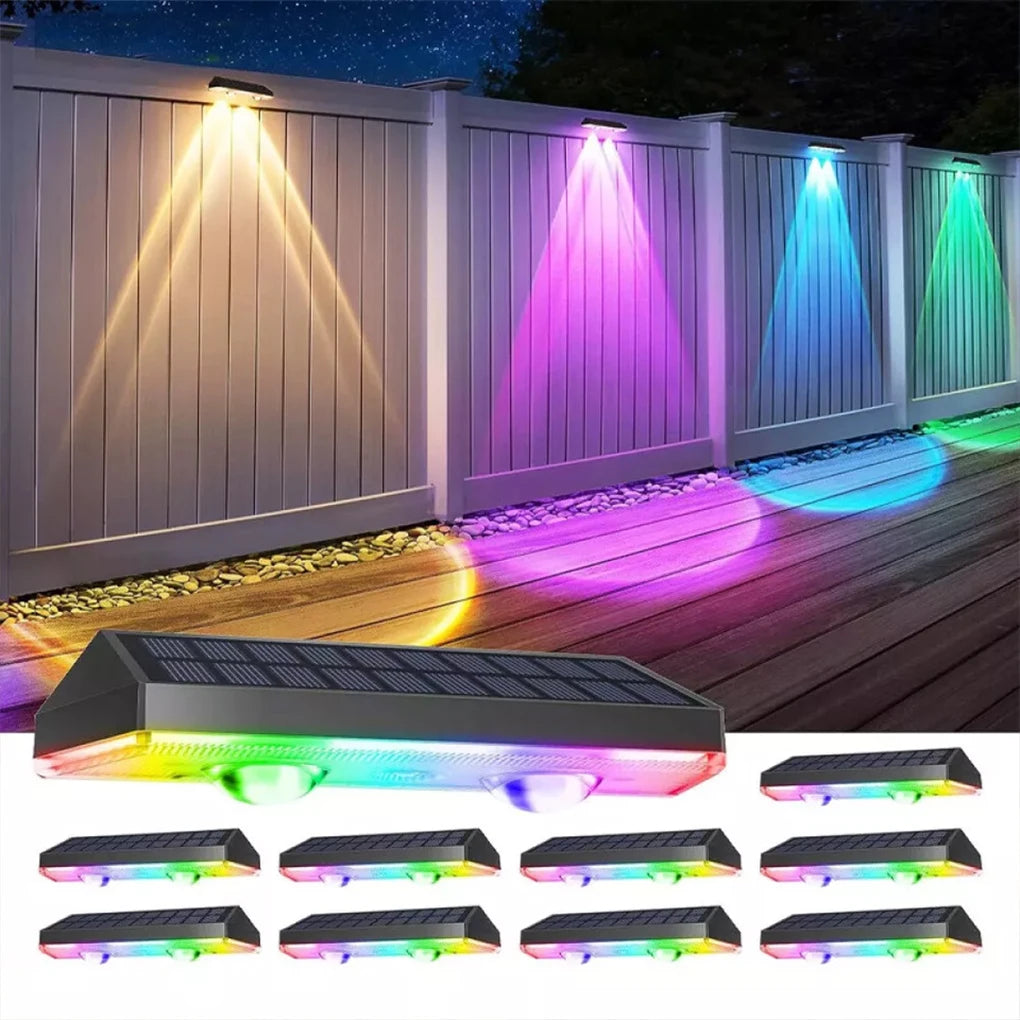 Solar Powered Wall Light For Driveways And Exterior Walls Solar Fence Light Solar Wall Light Outdoor