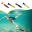 4Pcs/Set Diving Torpedo Underwater Swimming Pool Playing Toy Outdoor Sport Training Tool for Baby Kids Swimming Toy