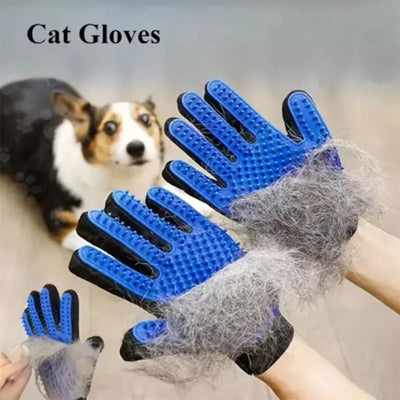 Glove Comb for Dog Cat - Hair remover |pet Massage Brush