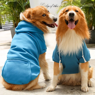 Reversible Plaid Dog Winter Coat - Cold Weather Vest for Small, Medium & Large Dogs