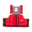 Kayak Life Vest for Men, Zippered Pockets, Reflector Whistle, Fishing Jacket, Buoyancy Aids for Adults, 120 kg