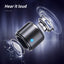 xx9 EWA A106 Pro Mini Bluetooth Speaker with Custom Bass Radiator, IPX7 Waterproof, Super Portable Speakers, Travel Case Packed
