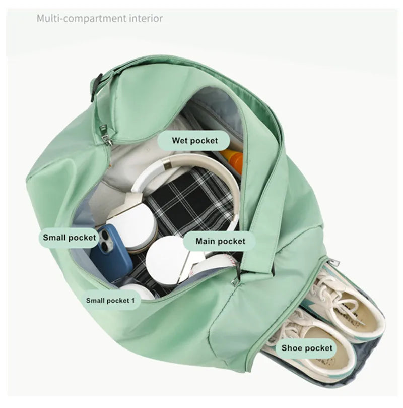 Waterproof Swimming Bag Accessories Men's Travel Pool Pouch For The Beach Girl Large Yoga Wet Fitness Packing Sports Women's Gym