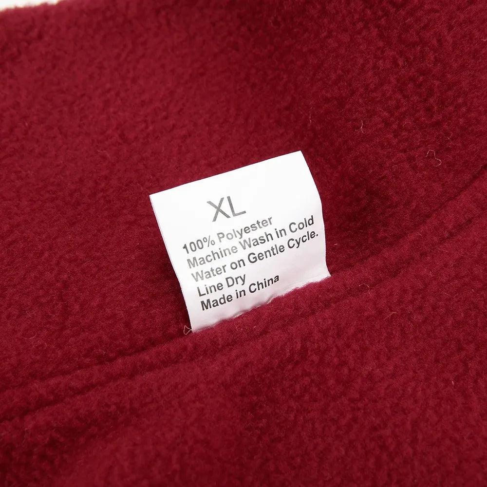 Reversible Winter Pet Jacket – Warm Fleece Dog Coat for Small, Medium & Large Dogs (French Bulldog, Labrador)
