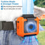 Portable Air Conditioner,Waist Clip Fan with 5-8H,Neck Fan,3 Speeds, USB Rechargeable,for Summer Outdoor Work Jobsite Hiking