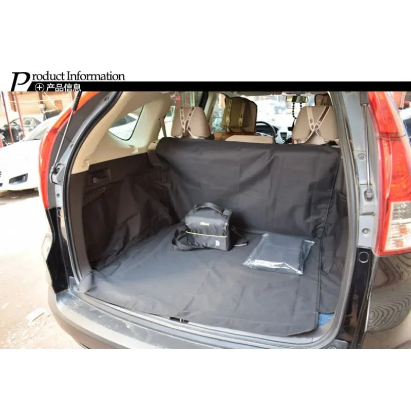 Car Boot Liner Protector For Dog Nonslip Waterproof Pet Cargo Cover Anti-Scratch Tear-Resistan Trunk Cover Mat Travel Universal