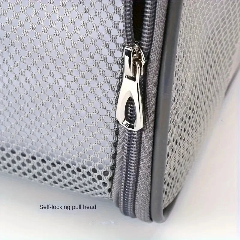 Mesh Breathable Double Shoulder Pet Backpack