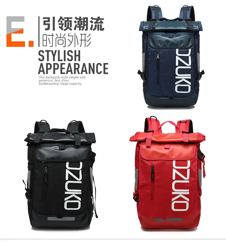 OZUKO Schoolbag for Teenager 15.6 inch Laptop Water   Backpack 49*28*14 Men   Student Backpacks Male Travel Mochila Fashion