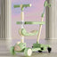 Kid Foot Scooter With Music And Folding Seat Flash Wheels Board Adjustable Height For 2-12 Years Children Cycling Kick Scooter