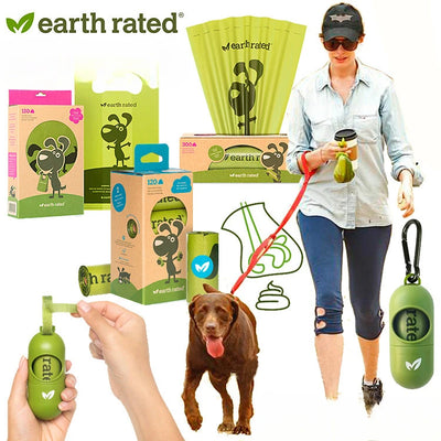 Earth Rated Dog Poop Bag Thickened Pet Cat Poop Bag Garbage