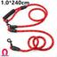 Dog Leash Hands Free Dogs Leash Reflective Leashes for Dog Walking Running Rope 2.4M Long Adjustable Double Leashes Dogs Ropes