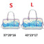 Colorful Bright Travel Bag Summer Women's Beach Handbag Leisure Fitness Swim Gym Bag Clear Jelly Portable Laser Transparent Tote