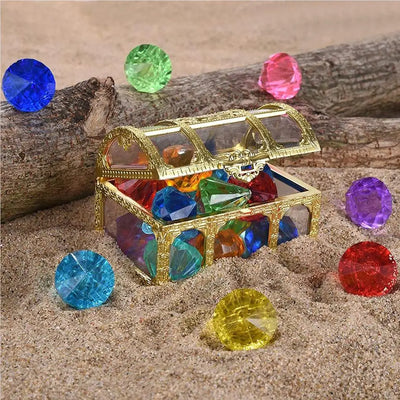 10 Pieces Diving Gem Pool Toy Reliable Gemstones Underwater for Boy Girl