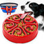 Pet Dog Slow Feeder Bowl Fun Non Slip Anti-Gulping Slower Food Feeding Dishes Eco Dog Bowl for Large Medium Small Dogs Puppy