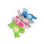 Cute Animal Rope Dog Toy Cute Plush Puppy Chew Pet Squeak Knot Toy Cartoon Rabbit Monkey