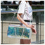 Colorful Bright Travel Bag Summer Women's Beach Handbag Leisure Fitness Swim Gym Bag Clear Jelly Portable Laser Transparent Tote