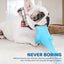 Dog Floating Toy Rubber Non-Toxic Safety Wear-resisting Pool Toy with Rope Summer Outdoors Pet Interactive Fetch&Play Beach Toy