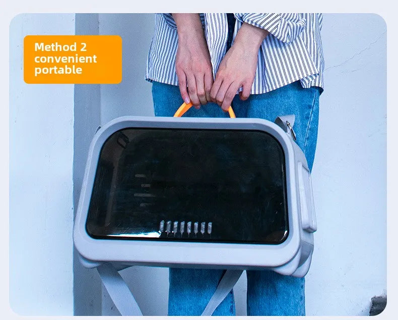 High Appearance Level Cat Bag Portable Stress Proof Large Capacity Capsule Cat Carrier Pet Small Dog Bag Cat Backpack Carrier