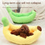 Banana Boat Dog House All Seasons Universal Cat House Summer Removable an d Washable Teddy corgi Bears Small and MediumDog Pet