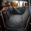 Dog Car Seat Cover for Back Seat Waterproof Pet Travel Dog Carrier Hammock Car Rear Back Seat Protector Mat Safety Carrier