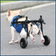 New 1pcs Pet Wheelchair Cart Adjustable Pet Mobility Aids with Wheels Disabled Cat Dog Rehabilitation Walking Mobility Aid Troll