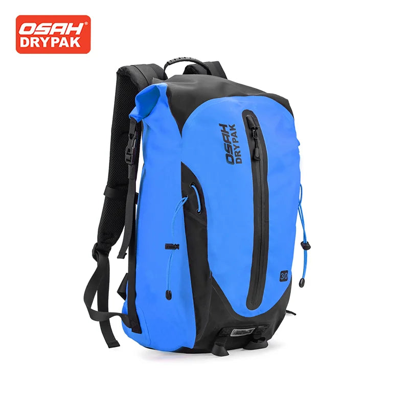 OSAH 30L Waterproof Pack Large Capacity Outdoor Travel Backpack Sports For Hiking Camping Cycling Motorcycle Riding Gears Bag