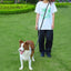 Dog Leash Hands Free Dogs Leash Reflective Leashes for Dog Walking Running Rope 2.4M Long Adjustable Double Leashes Dogs Ropes