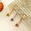Custom Photo Projection Key Ring Dog Paw Pendant Personalized Keychain With Pet Picture Inside Stainless Steel Jewelry Gifts