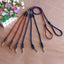 3 Way Couplers Pet Walking Lead 55" Long Nylon Braided Rope Dog Leash For 3 Dogs small dog harness