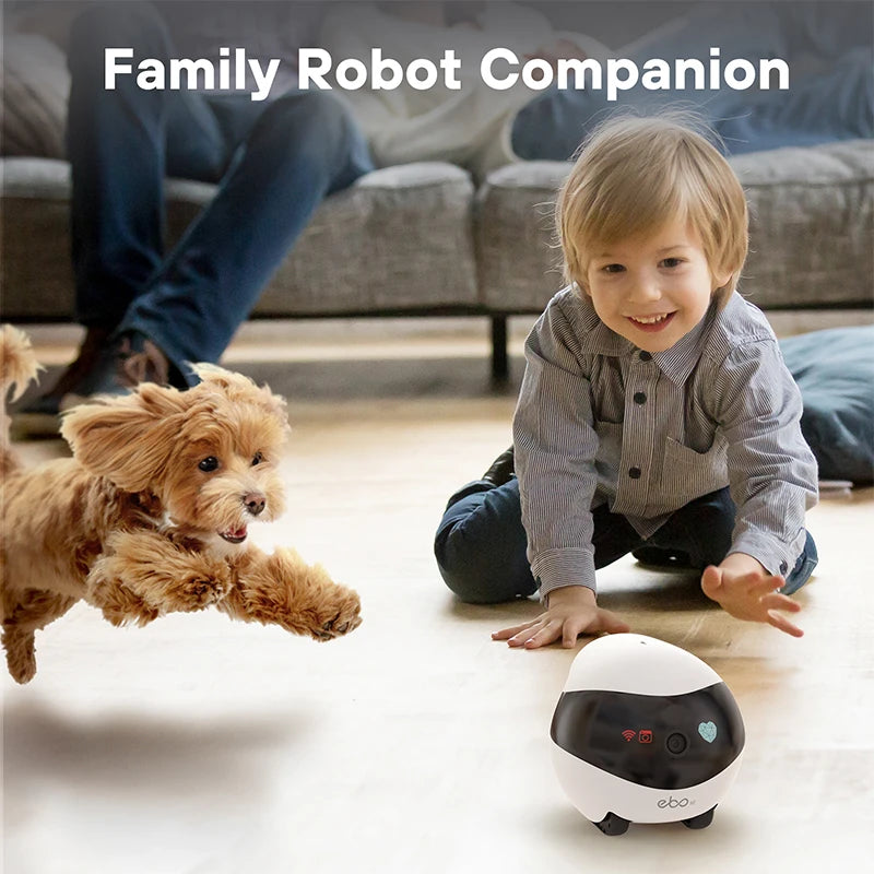 EBO SE Robot Home Intelligent Remote Control Wireless Whole House Mobile Camera Monitoring Smart Family Companion Move Tease Cat