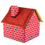 N84C Foldable for Cat Dog House Washable Puppy Bed Pet Dog Tent Cozy Dog Igloo with M