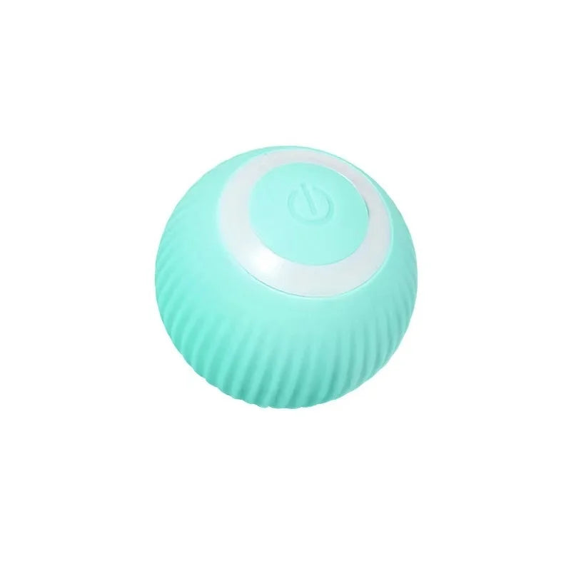 2023 NEW Electric Dog Toys Smart Puppy Ball Toys For Cat Small Dogs Funny Auto Rolling Ball Self-moving Puppy Games Toys Pe