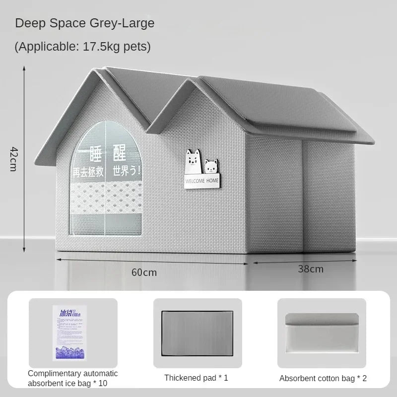 Cat Air Conditioning House Cat Litter Summer Cooling Summer Pets Four Seasons Ice House Small Dog Sleeping