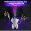 Astronaut Sky Projection Light Full of Stars Atmosphere Light Small Night Light Astronaut Decoration Nebula Light