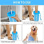 New Sustainable Durable Drop-Resistant Pet Foot Brush Cleaner Cup Quick Rubber and Plastic Cup for Dog Walking and Washing