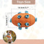 Pet Football Chew Toy, Dog Ball Sniffing Hidden Food Toy, Durable for Small, Medium and Large Dogs