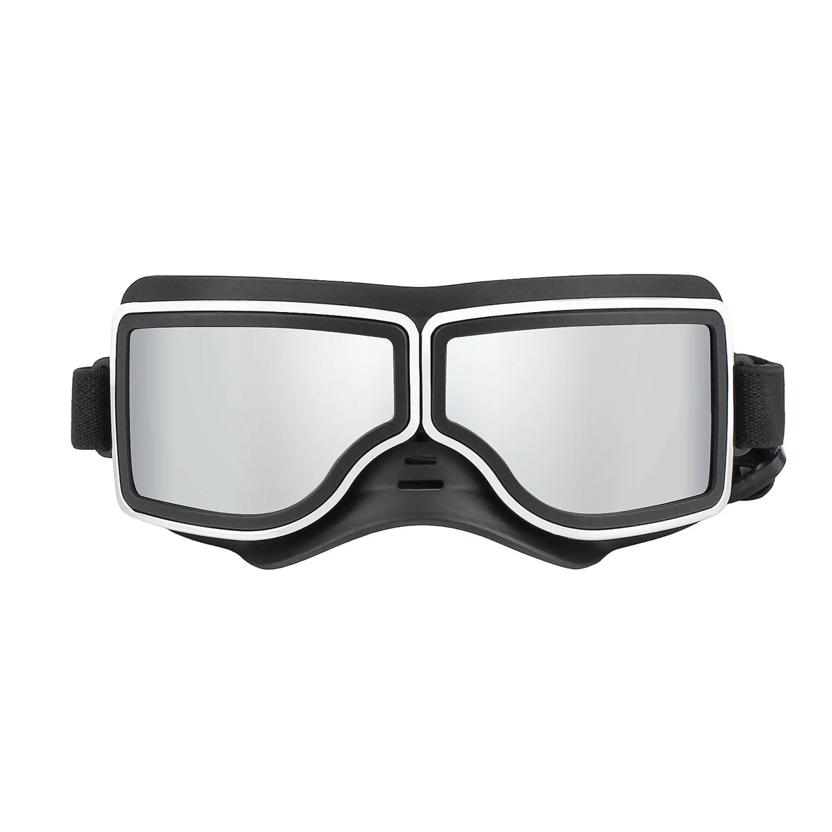 Pet Glasses New Dog Locomotive Glasses Sunglasses Medium and Large Dog Goggles Windproof Sunscreen Pet Accessories
