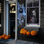 2 Pack Halloween Ghost Curtain Decorations - Female Ghost Window Cover for Indoor/Outdoor Party Decor