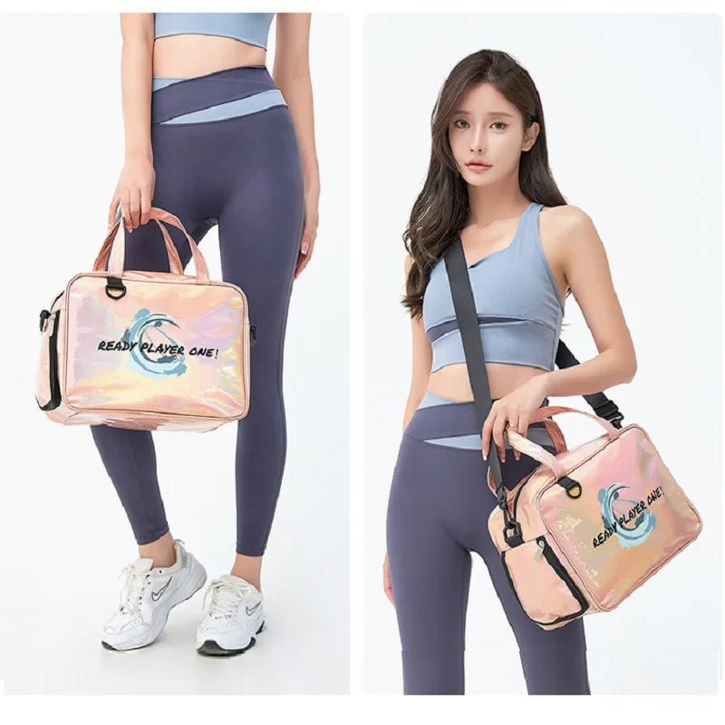 Swimming Bag Wet Dry Separation Large Capacity Storage Bags Fitness Beach Yoga Travel Waterproof Portable Handbag Shoulder Bag