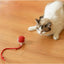 Rechargeable Interactive Pet Toy: Electric Automatic Rolling CatBall with Simulated Tail for Feline Entertainment and Engagement