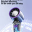 Foldable Handheld Small USB Charging Fan Portable Lashes Fan Eyelash Glue Dedicated Dryer for Women Lash Supplies Makeup Tools